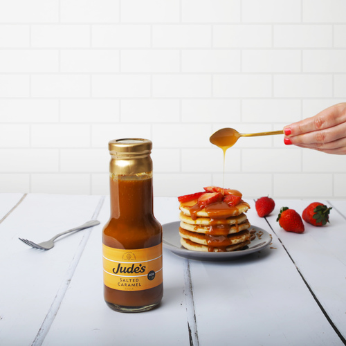 EVERY PANCAKE DESERVES SAUCE! The Scoop Jude's Ice Cream